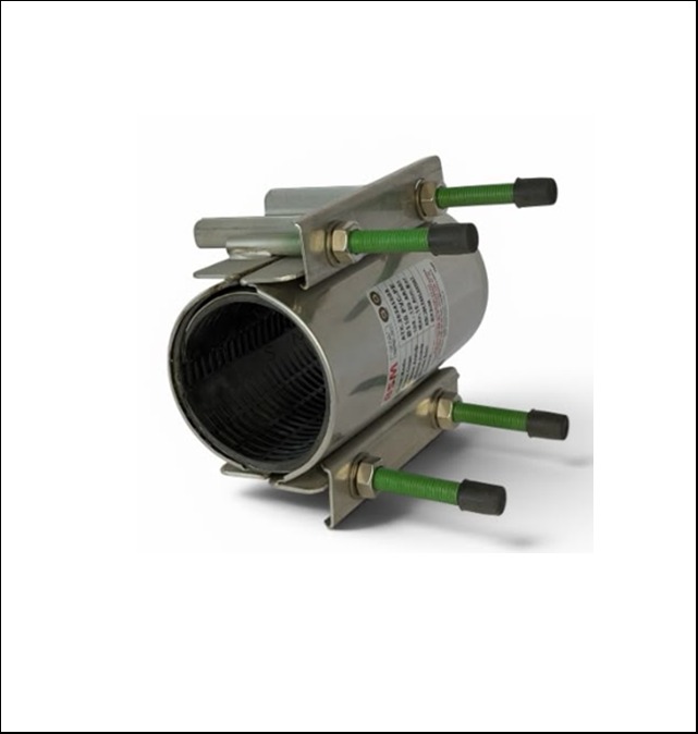 PVC-PE ÇELİK TAMİR KELEPÇESİ Ø110 210MM