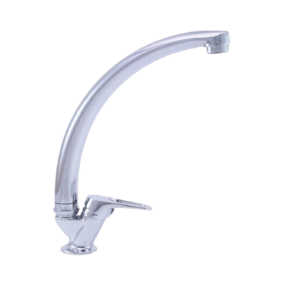 Mix Tek Girişli Tezgah Üstü Lavabo ve Evye Bataryası (L=140mm)