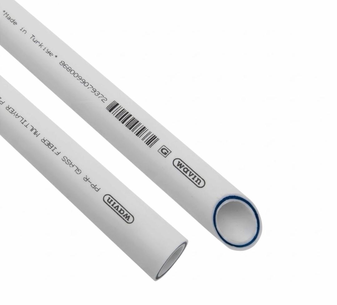Wavin Pilsa PP-R Cam Elyaflı Boru 63mm SDR6 PN25 L=4