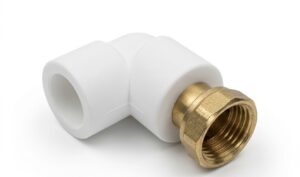 Wavin Pilsa PP-R Hareketli Metal Geçişli Dirsek 25x3/4