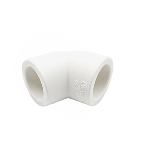 Wavin Pilsa PP-R Dirsek 40 mm 45° – 40’lık 1 1/4” İnç PPRC 45 Derece Dönüş Elemanı